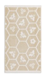 Argos Home Floral Bee 4 Piece Towel Bale - Beige - thumbnail 2
