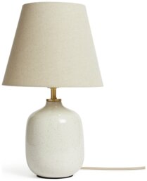 Argos Home Aquilla Ceramic Table Lamp - Cream & Beige - thumbnail 2