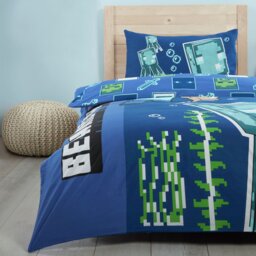 Minecraft Glow in the Dark Kids Bedding Set - Single - thumbnail 1