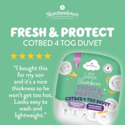 Slumberdown Anti Bacterial 4 Tog Kids Duvet - Toddler - thumbnail 2