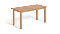 Argos Home Ashdon Solid Pine 6 Seater Dining Table - thumbnail 1