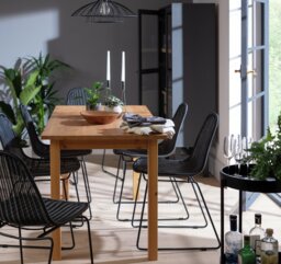 Argos Home Ashdon Solid Pine 6 Seater Dining Table - thumbnail 2