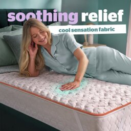 Silentnight Cooling Copper 2.5cm Mattress Topper - Single - thumbnail 2