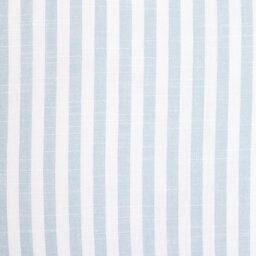 Habitat Blue Stripe Ruffle Cushion - 43x43cm - thumbnail 2