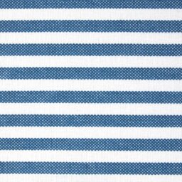 Habitat Kids Oxford Stripe Print Blue Fitted Sheet - Toddler - thumbnail 2