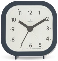 Acctim Remi Analogue Alarm Clock - Blue - thumbnail 2