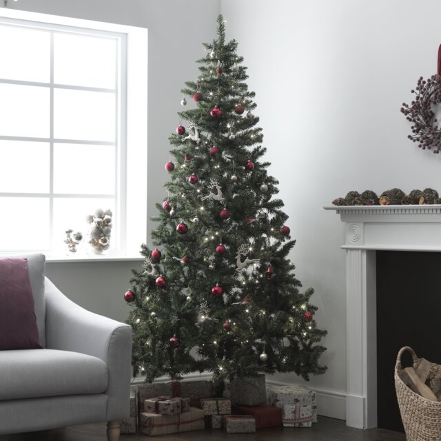 Habitat 7ft Pre lit Nordland Christmas Tree - image 1
