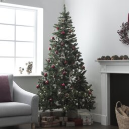 Habitat 7ft Pre lit Nordland Christmas Tree - thumbnail 1