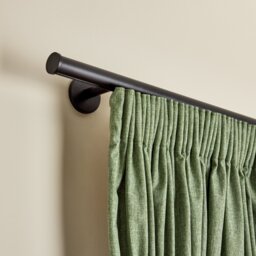 Argos Home Black Curtain Track - 200cm - thumbnail 2