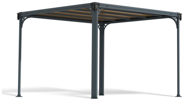 Palram Canopia Milano 3000 Gazebo - Grey - image 1