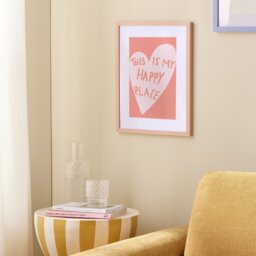 Argos Home Coloured Pink Picture Frame - 20x30cm - thumbnail 1