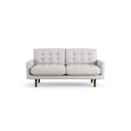 Habitat Fenner Fabric 2 Seater Sofa - Natural - Dark Leg - thumbnail 1