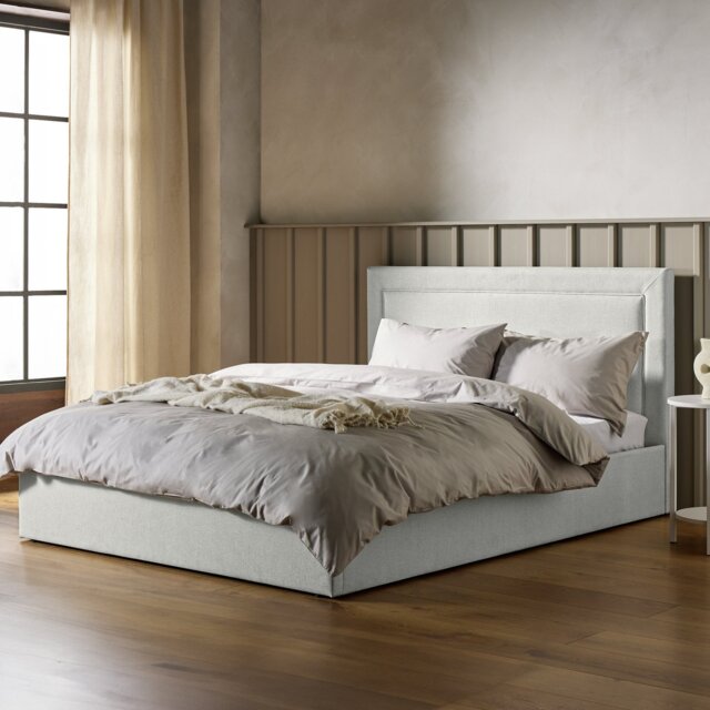Habitat Dartford Double End Lift Ottoman Bed - Grey - image 1