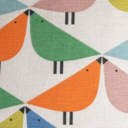 Habitat x Scion Lintu Cushion - Green - 43x43cm - thumbnail 2