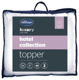 Silentnight Hotel 2.5cm Mattress Topper - Kingsize - thumbnail 1