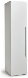 Habitat Atlas 1 Door Tall Wardrobe - White - thumbnail 1