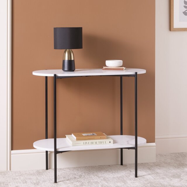 Argos Home Jules Console table - White - image 1