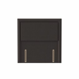 Silentnight Palermo Fabric Double Headboard - Charcoal - thumbnail 2