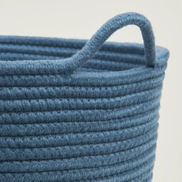 Great Little Trading Company Rope Storage Basket Galaxy Blue - thumbnail 2