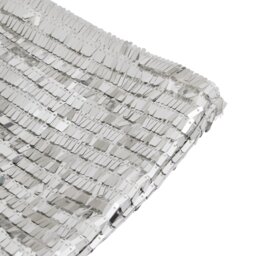 Habitat Silver Sequins Christmas Stocking - thumbnail 2