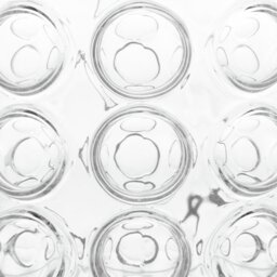 Habitat Tall Bobble Glass Vase - Clear - thumbnail 2