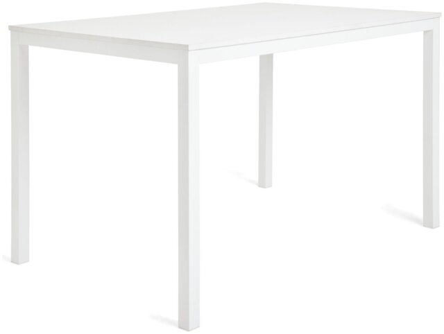 Argos Home Toby 4 Seater Dining Table - White - image 1