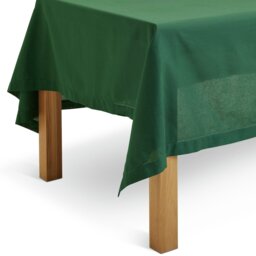 Habitat Cotton Tablecloth - Green - thumbnail 1