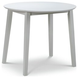Julian Bowen Coast Grey Dining Table & 2 Grey Chairs - thumbnail 2