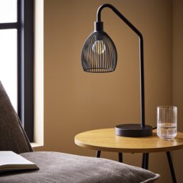 Argos Home Nyx Metal Table Lamp - Black - thumbnail 2
