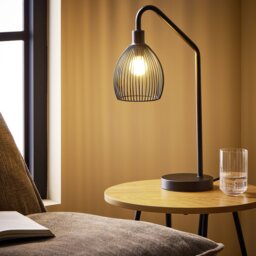 Argos Home Nyx Metal Table Lamp - Black - thumbnail 1