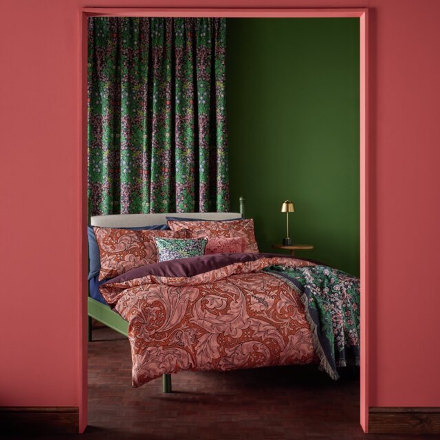Habitat x Morris & Co. Batchelors Button Bedding Set- Double - image 1