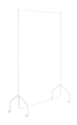 Argos Home Heavy Duty Single 4 Feet Clothes Rail- White - thumbnail 1