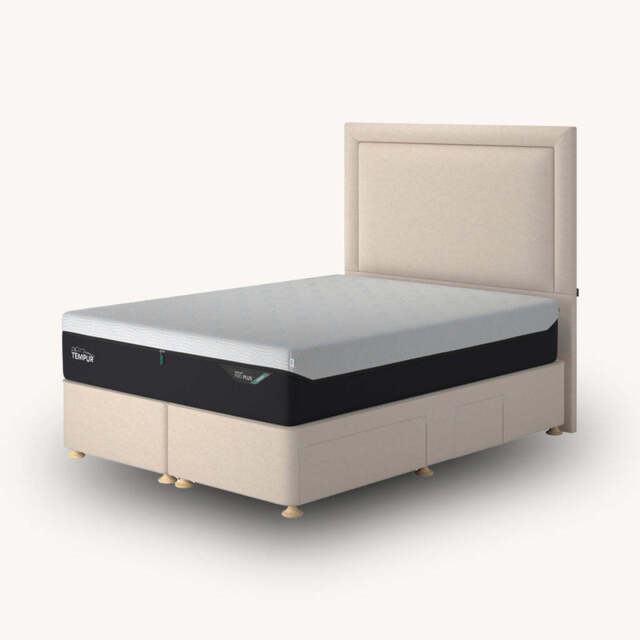 TEMPUR® Suffolk Divan with Drawers, King / Natural - image 1