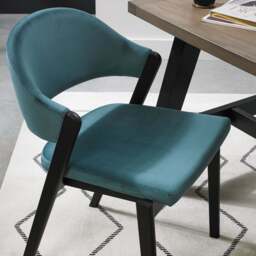 Highgate Peppercorn Dining Chair, Blue - thumbnail 2