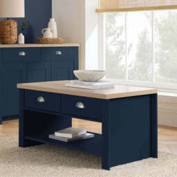 Burwick 2DR Coffee Table, Blue
