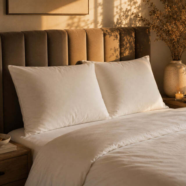 Set of 2 Feels Like Down Pillows - image 1