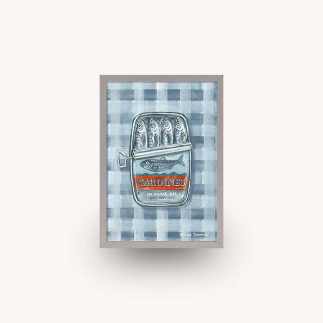 Fishy & Snappy I Framed Wall Art