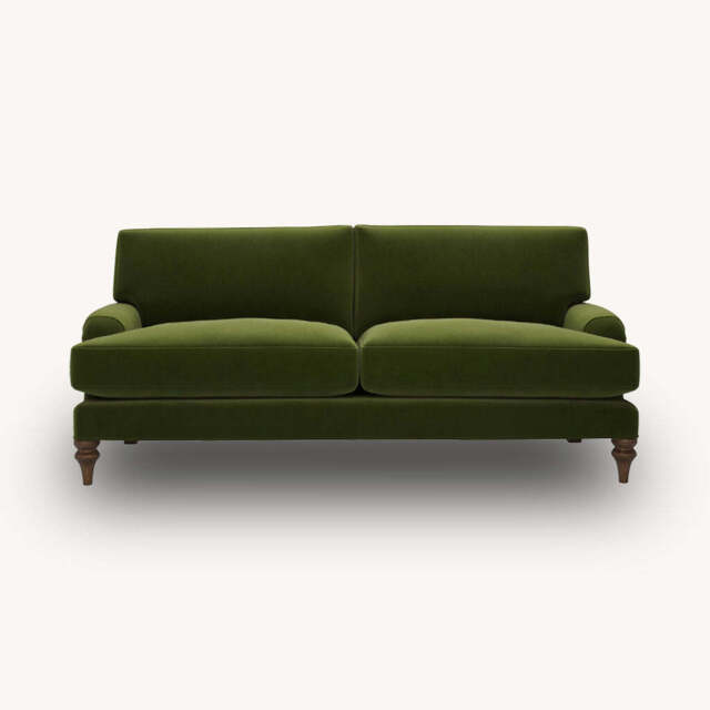 Jasmine 2 Seater Sofa, Green
