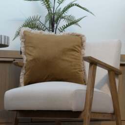 Bronze and Sand Cushion - thumbnail 1
