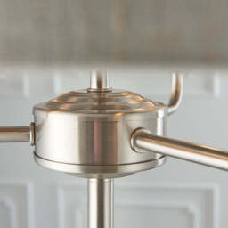 Leif 3lt Floor Lamp, Natural - thumbnail 3