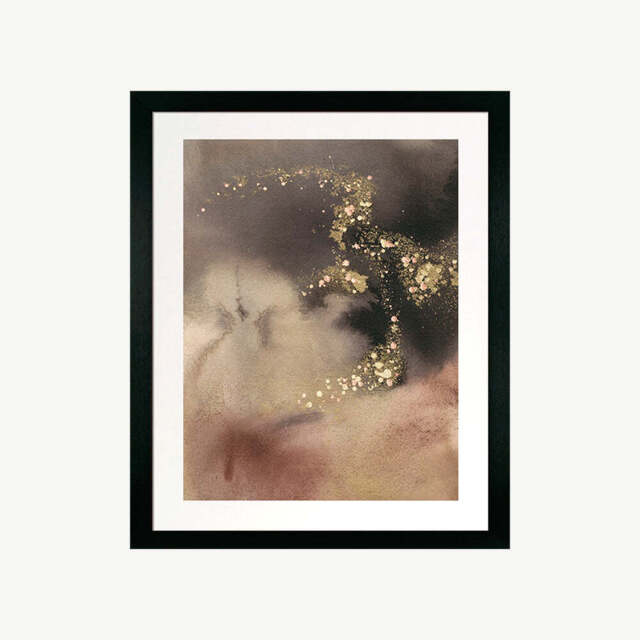 Cafe Au Lait Sparkle II Wall Art - image 1