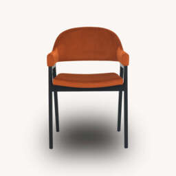 Highgate Peppercorn Armchair, Orange - thumbnail 4