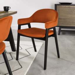 Highgate Peppercorn Armchair, Orange - thumbnail 1