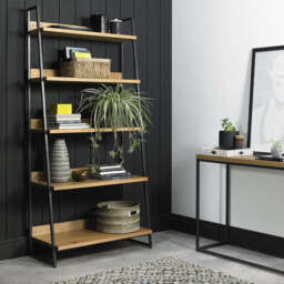 Hindon Rustic Oak Display Unit