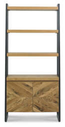 Hindon Rustic Oak Display Unit - thumbnail 2