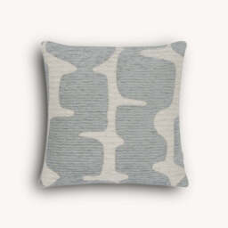 Ariel Cushion, Blue - thumbnail 3