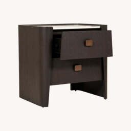 Adara 2 Drawer Bedside Table - thumbnail 2