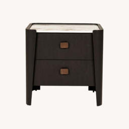 Adara 2 Drawer Bedside Table - thumbnail 3
