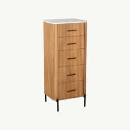 Java 5 Drawer Tall Chest - thumbnail 3