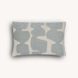 Ariel Bolster Cushion, Blue - thumbnail 2